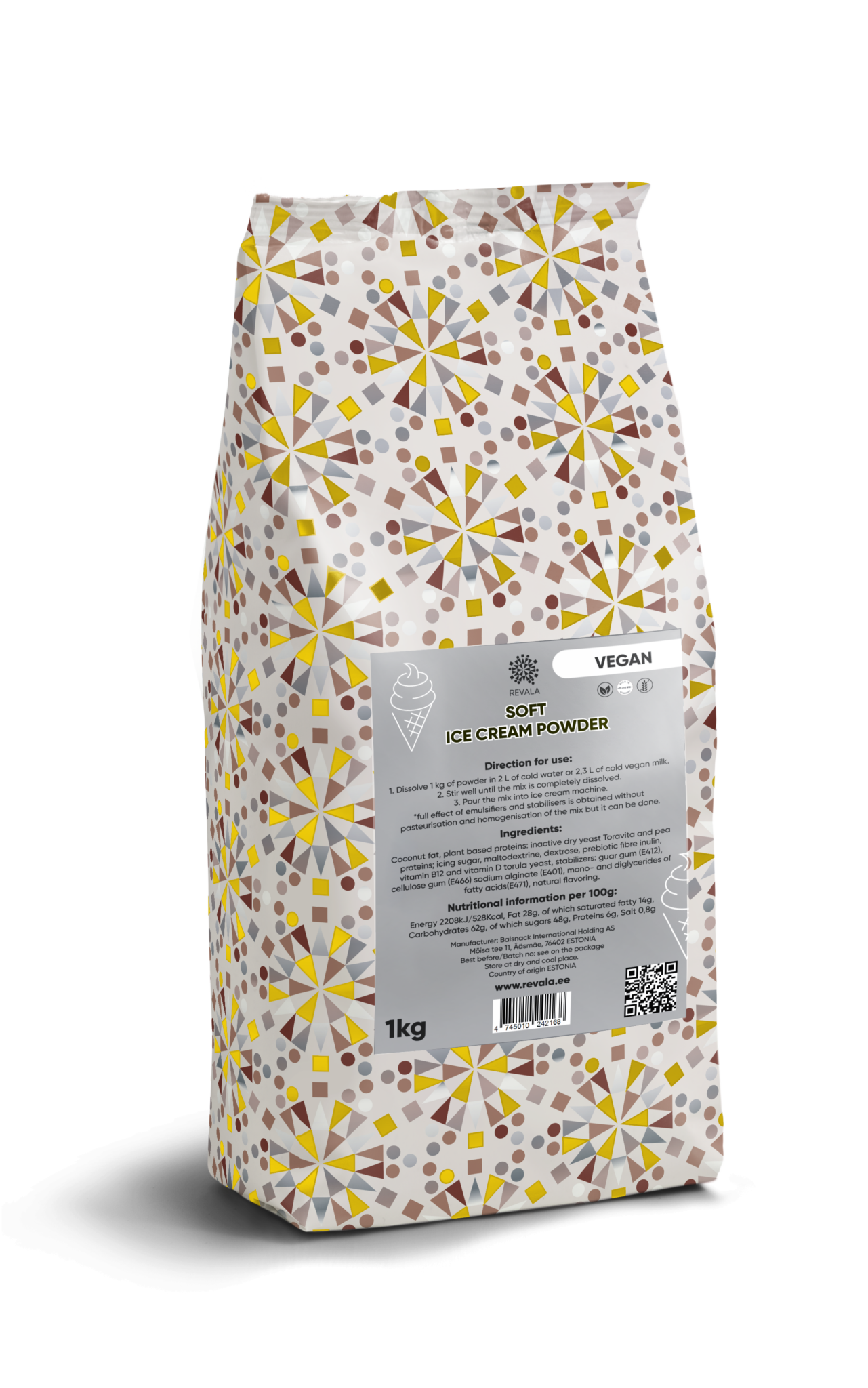 VEGAN SOFT ICE CREAM POWDER Revala ice cream powders